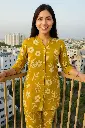 Mustered Floral Co-ord Set